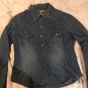 Cute jean shirt